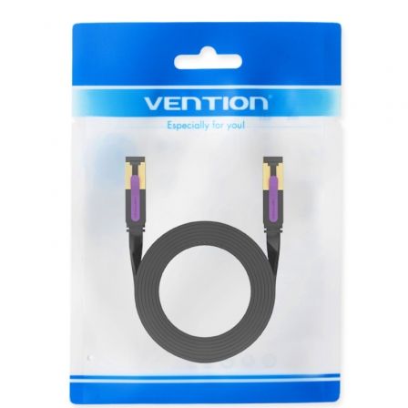 Vention Cable de Red RJ45 STP ICABF Cat.7 1m Negro